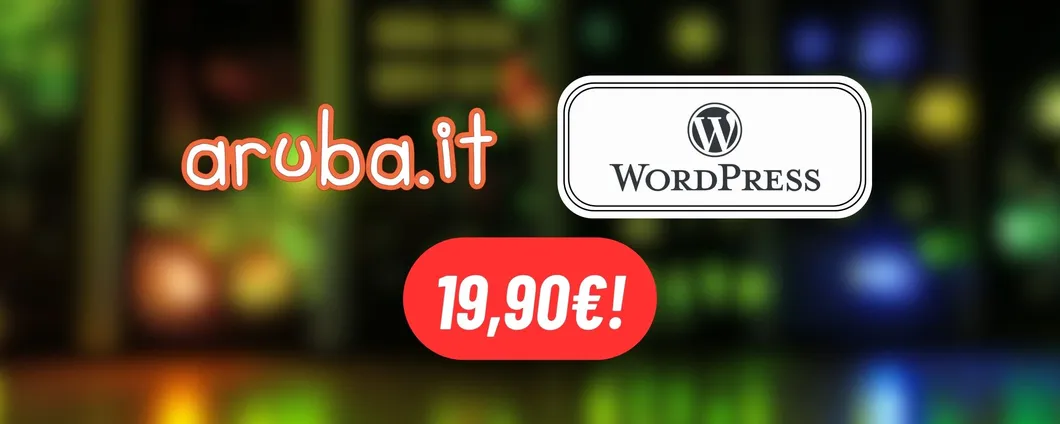 Aruba Hosting: crea il tuo sito con WordPress ad un prezzo SHOCK