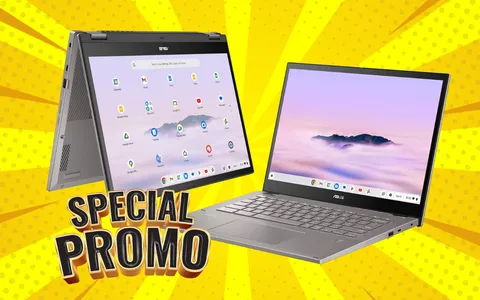 Asus Chromebook Plus: display touch da 14