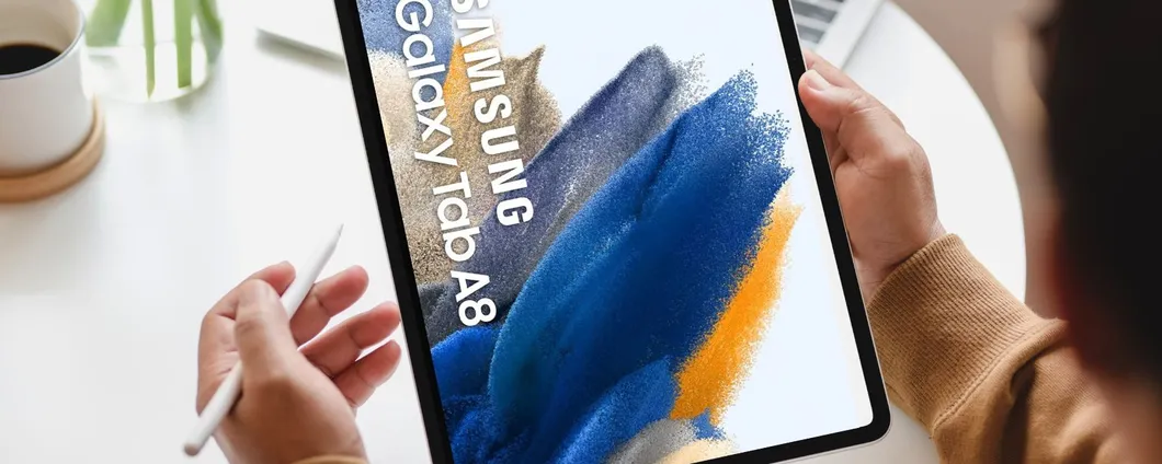 Amazon si arrende: guarda l'incredibile nuovo prezzo del Samsung Galaxy Tab A8