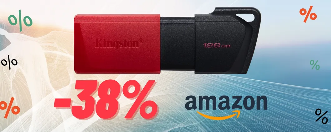 Chiavetta Kingston DataTraveler Exodia 128GB ora è a un prezzo ANCORA PIU' BASSO