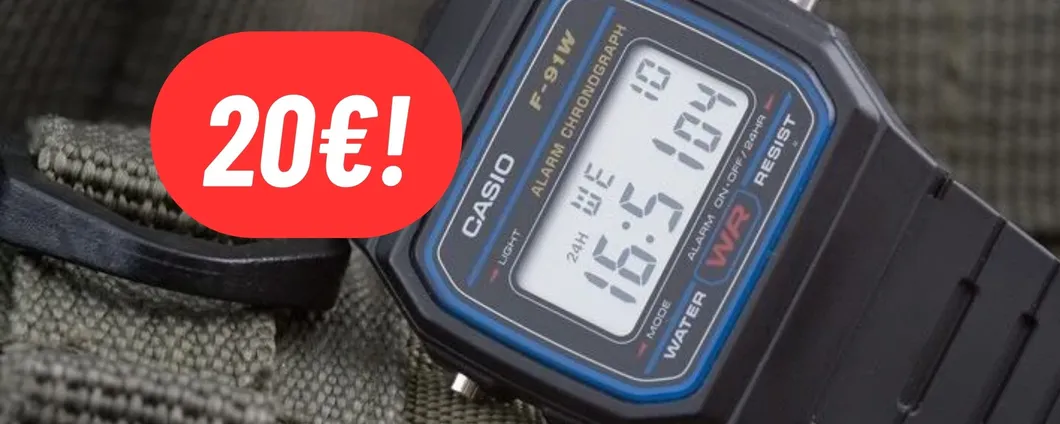 Elegante e sportivo allo stesso tempo: orologio Casio ad un PREZZO FOLLE