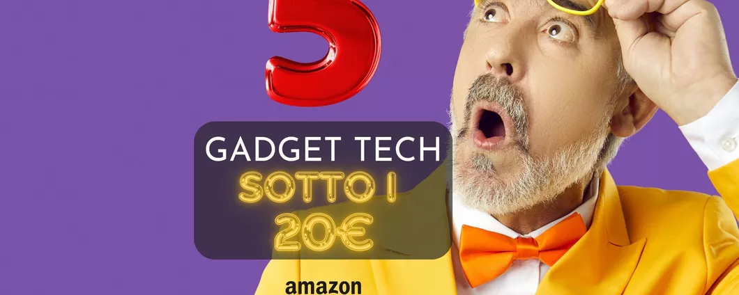 OFFERTE SOTTO AI 20€: scadono in fretta su Amazon, scopri i gadget tech!