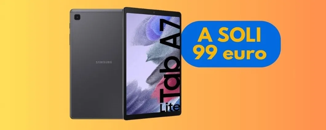 SOLO OGGI Samsung Galaxy Tab A7 Lite TI COSTA MENO di 100 euro