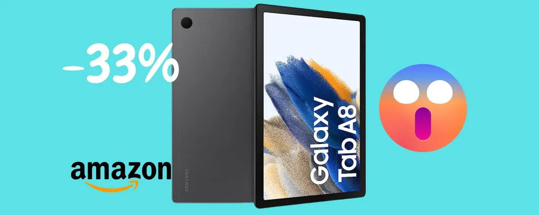 A questo PREZZACCIO il tablet A8 di Samsung è un VERO AFFARE