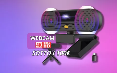 ECCO le 5 MIGLIORI Webcam 4K a meno di 100€ su Amazon selezionate per te!