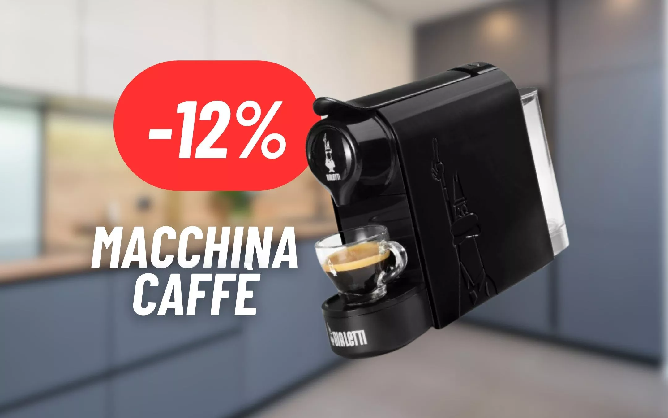 L'espresso buono e aromatico come al bar con la Macchina del Caffè Bialetti  in MAXI SCONTO