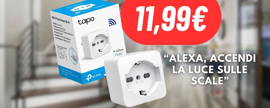 La tua casa più smart grazie alla Presa TP-Link a 12,99€: SUPER OCCASIONE