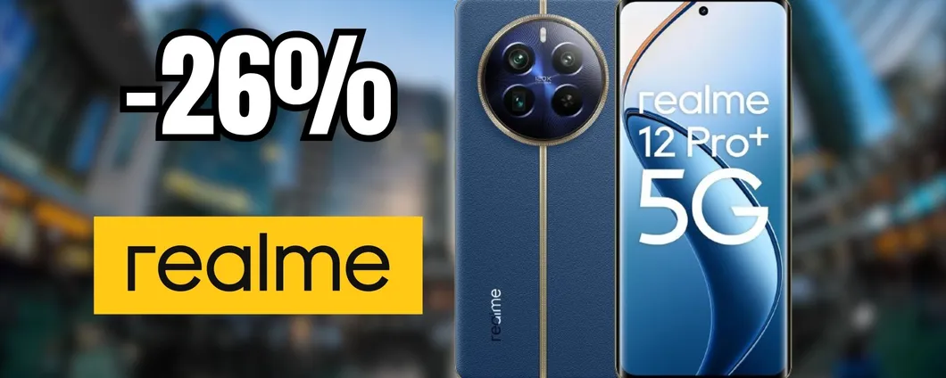 realme 12 Pro+ cala di prezzo per la settimana del Black Friday