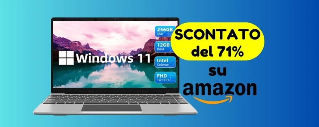 Portatile Jumper da 14 pollici: SUPER SCONTO del 71% su Amazon