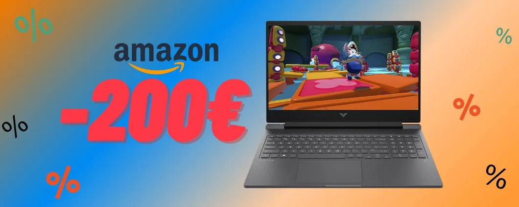 RISPARMIO ASSURDO sul computer portatile HP Gaming Victus 16, ora in OFFERTA