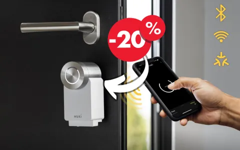 SERRATURA SMART: top di gamma Nuki Smart Lock Pro su Amazon in sconto!