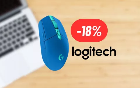 Mouse Logitech perfetto per uso gaming ad un PREZZO SCONTATISSIMO