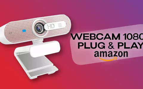 Ecco la Webcam 1080p che STA ANDANDO A RUBA su Amazon: il prezzo è WOW