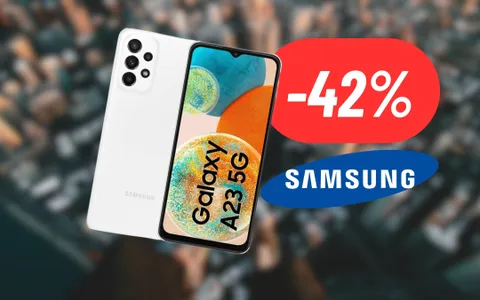 RISPARMIA IL 42% sul Samsung Galaxy A23: OFFERTA FOLLE, Amazon Svuotatutto
