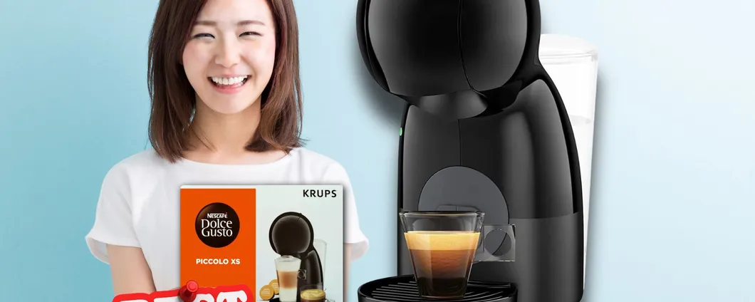 Dolce Gusto Krups Piccolo: CROLLA IL PREZZO e la paghi pochissimo