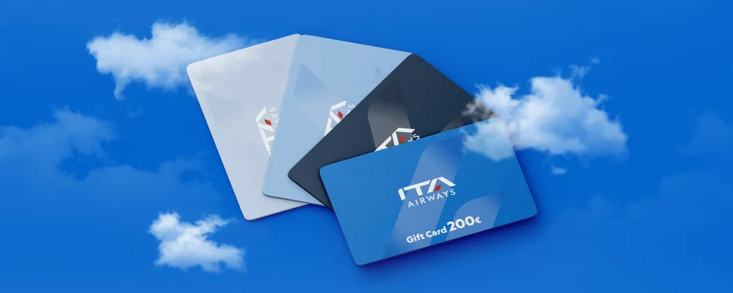 A Natale regala un volo ITA Airways: sconto del 10% su tutte le gift card