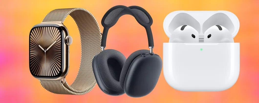 Apple Watch 10, Ultra 2, AirPods 4 e Max: preordini aperti su Amazon