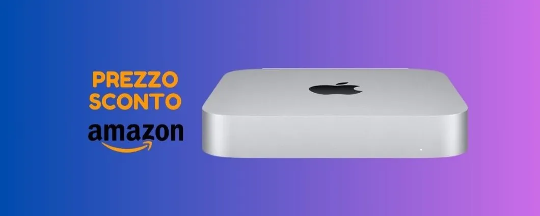 Computer desktop Apple Mac mini 2023 SCONTATO di 130 euro su Amazon!