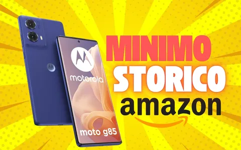 Motorola g85 5G da 256 GB con doppia Sim è al MINIMO STORICO Amazon