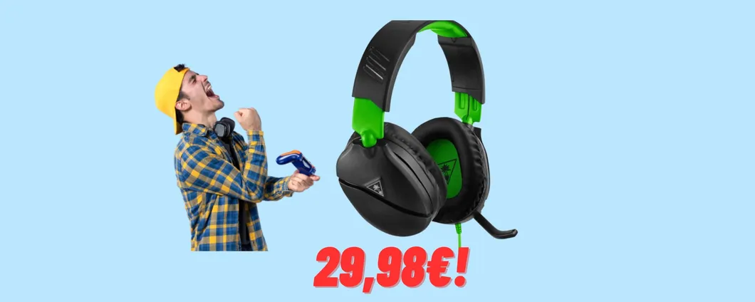 Cuffie da Gaming per vincere online IN SCONTO su Amazon!
