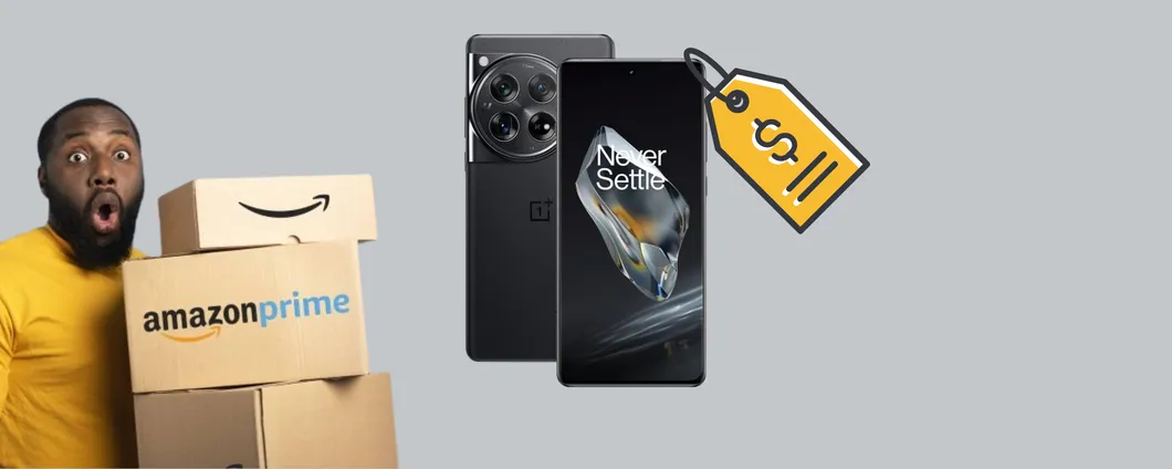 OnePlus 12: con l'offerta bomba Amazon lo paghi 370€ in meno