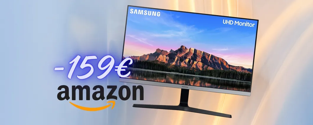 Monitor Samsung UHD 4K da 28 pollici a meno di 200€ è un affare