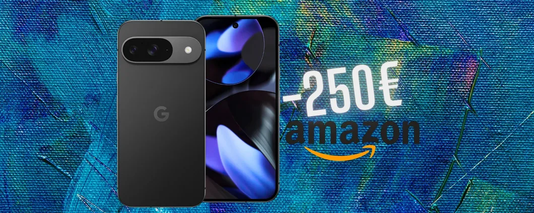 Google Pixel 9 in SCONTO di 250€ su Amazon: offerta pazzesca da non perdere
