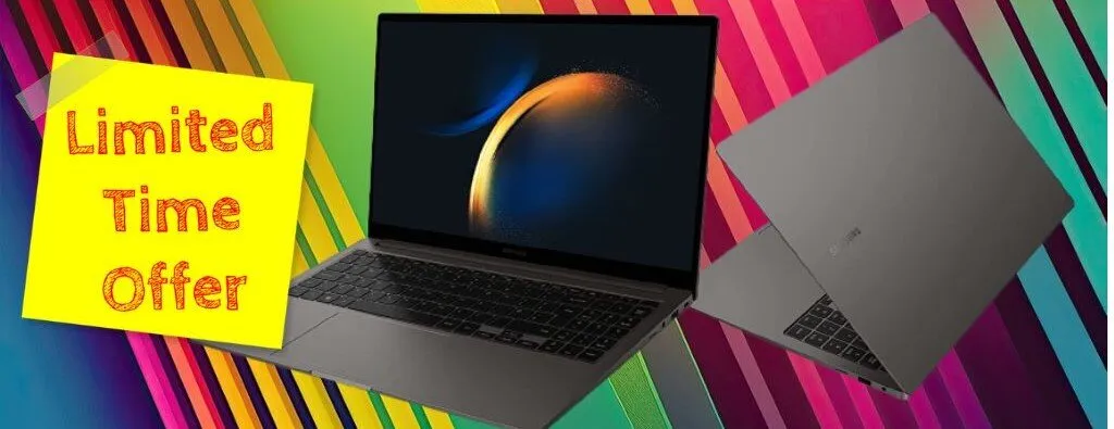 Portatile Samsung Galaxy Book3 scontato di 270 euro su Amazon