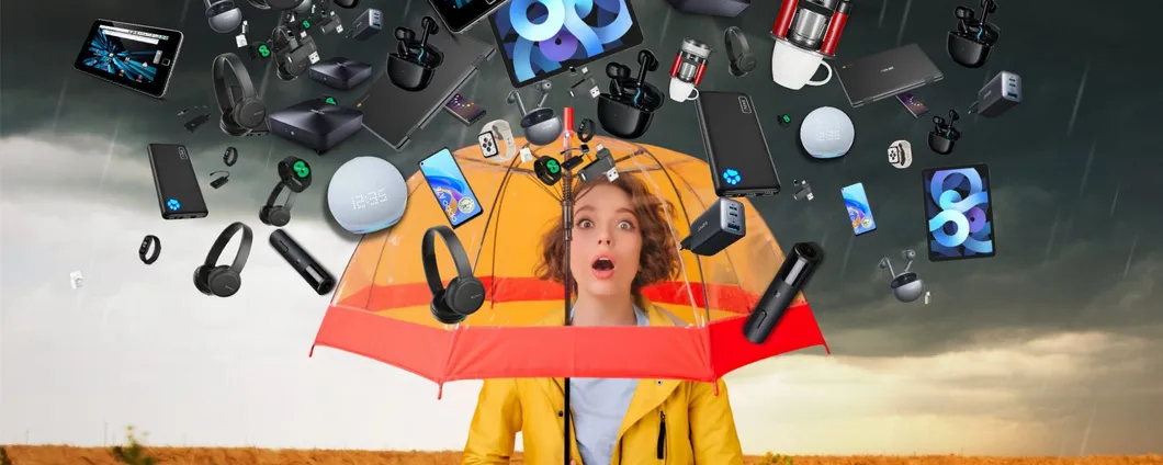 PIOGGIA di offerte su decine di prodotti tech: gli IMPERDIBILI su Amazon