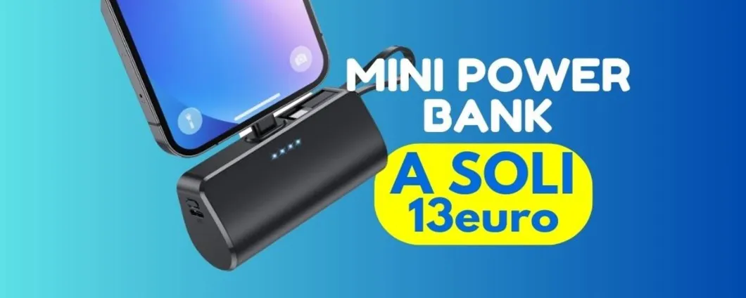 Mini Power Bank per iPhone: PICCOLO PREZZO su Amazon