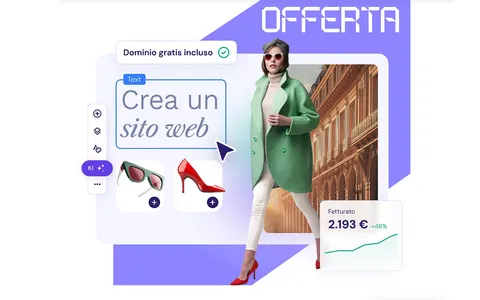 Servizio di hosting e website builder con IA da 2,49 €/mese con Hostinger