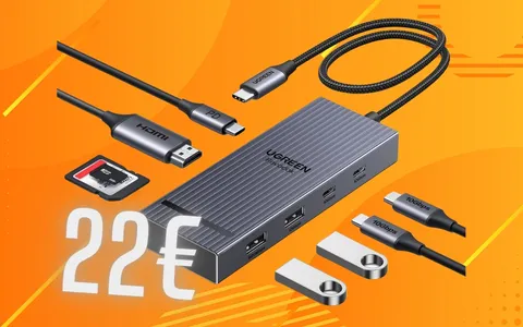 Poche porte nel tuo notebook? Con l'Hub UGREEN risolvi senza spendere