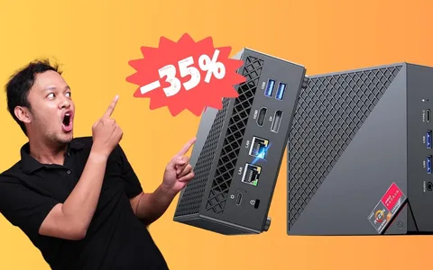 Mini PC POTENTISSIMO con Ryzen 5 e Windows 11 al 35%