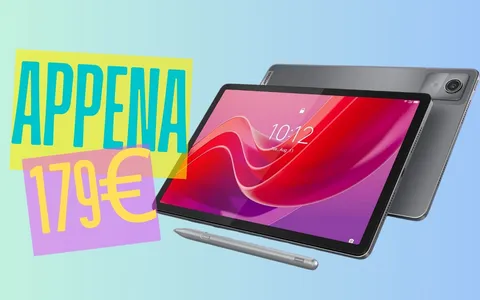 Intrattenimento, studio e creatività in un solo Tablet: Lenovo Tab M11 a 179€