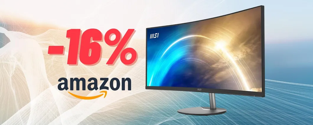 Monitor Curvo MSI PRO in GRANDE OFFERTA col 16% in meno