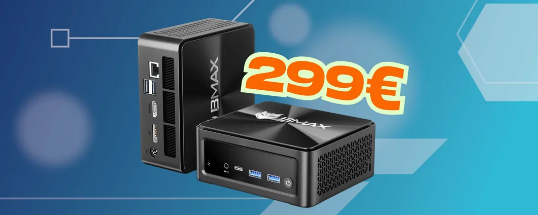 Mini PC BMAX con AMD Ryzen 7 a un prezzo FOLLE (-100€)