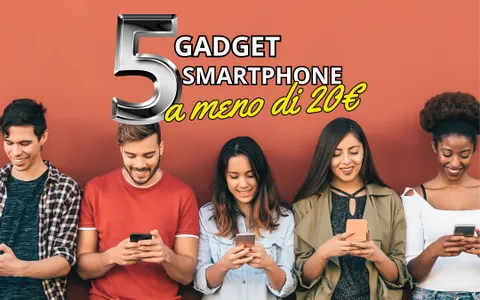 5 Gadget FONDAMENTALI per lo smartphone a MENO DI 20€ su Amazon!