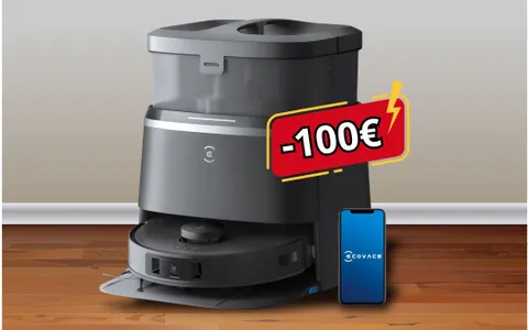 ECOVACS è il robot che Lava e Aspira: scoprilo in MAXI RIBASSO Amazon solo per oggi!