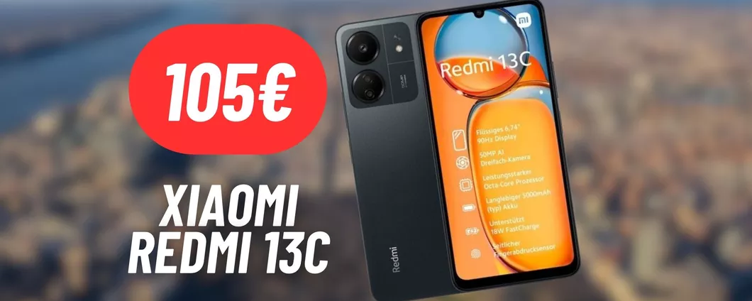 Xiaomi Redmi 13C ad un prezzo super vantaggioso: SCONTO XL su eBay