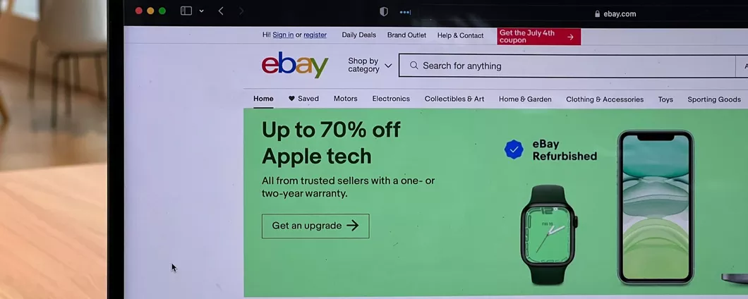 eBay sfrutterà l’AI per migliorare le immagini dei prodotti