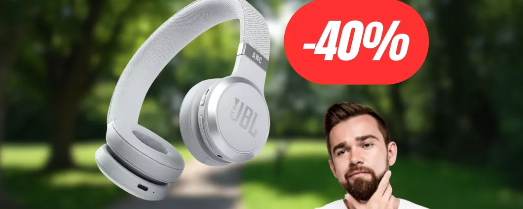 Cuffie JBL al 40% di sconto: qualità PREMIUM ad un prezzo BASSISSIMO