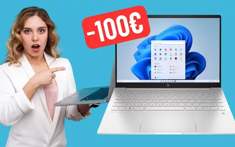 HP Pavilion Plus con i7, SSD da 512GB e 16 GB di RAM (-100€)