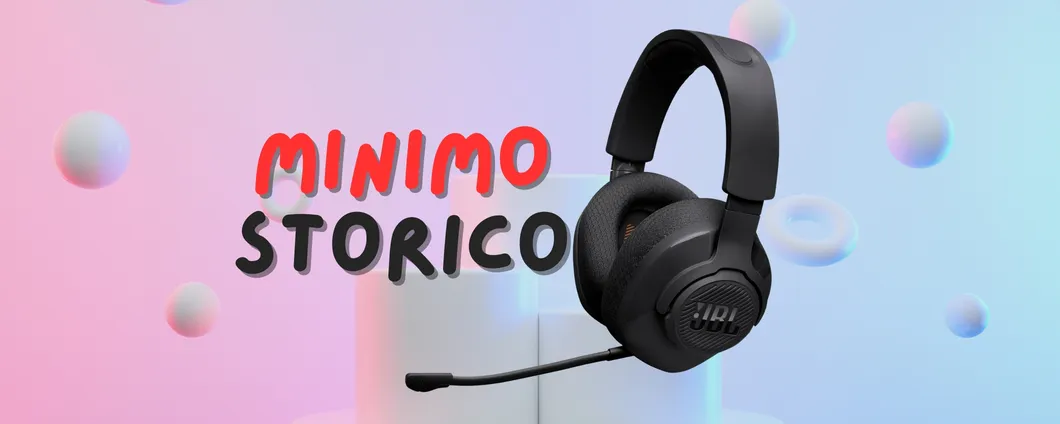 JBL Quantum 360: minimo storico su Amazon per le mitiche cuffie da gaming