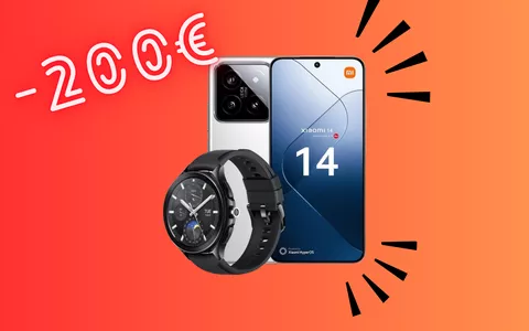 Xiaomi Smartphone 14 + Watch 2 Pro: RISPARMIA 200 EURO sull'accoppiata TOP