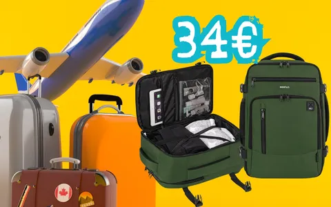 Viaggia leggero e risparmia con questo zaino in offerta al 52%
