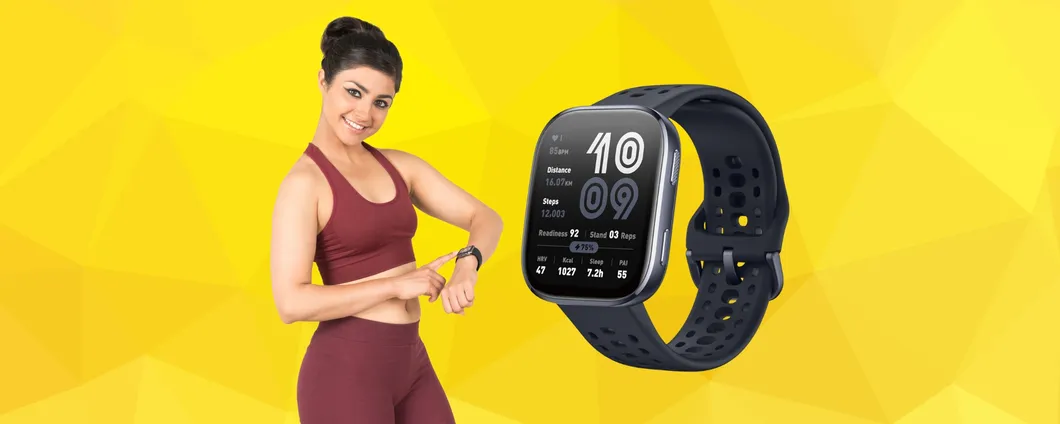 AMAZFIT Bip 6: autonomia di 14 giorni, display AMOLED, GPS e mappe