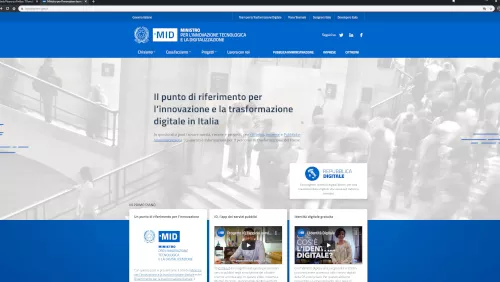 Online il nuovo portale istituzionale dell'Innovazione