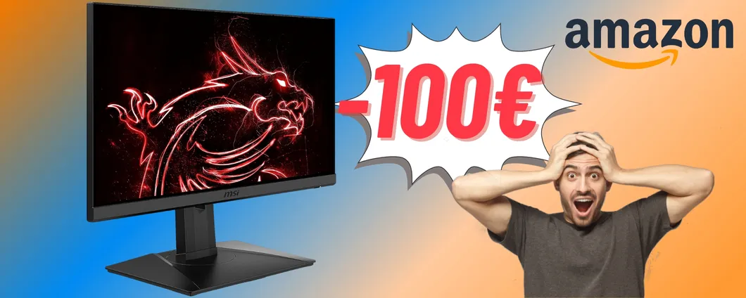 SUPER OCCASIONE per il Monitor da GAMING di MSI a 100€ in meno!