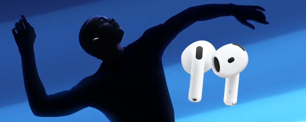 Apple AirPods 4: ottimo prezzo per gli epici auricolari wireless (anche a rate)