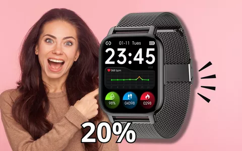 IDEONA: Smartwatch con Assistente Vocale a soli 49€ per la festa del papà!